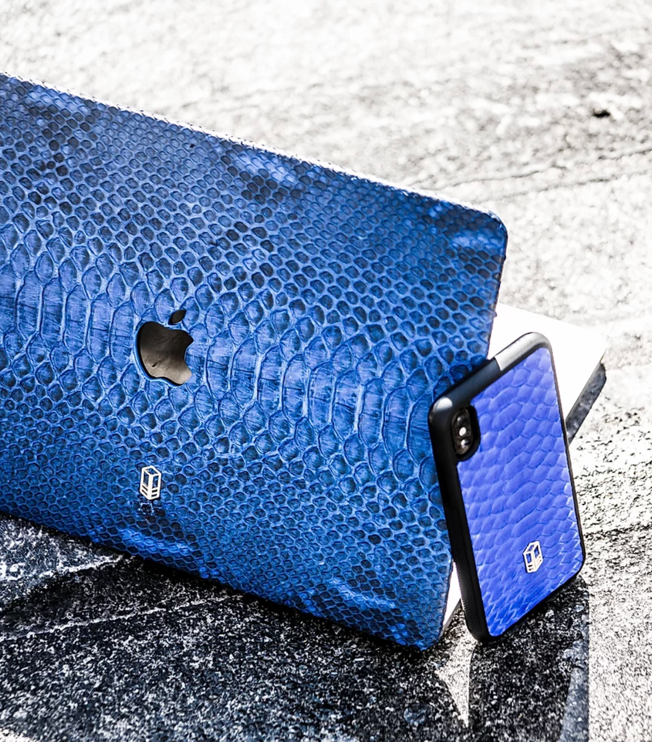 Veyron Blue iPhone Python Case